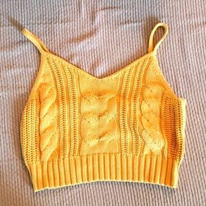 American Eagle knit crop top